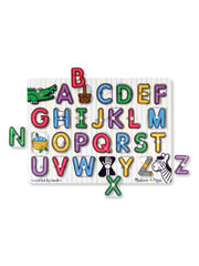 See-Inside Alphabet Peg Puzzle - 26 pieces