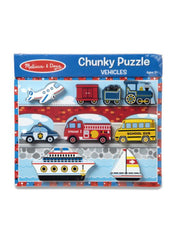 Vehicles Chunky Puzzle - 9 Pieces