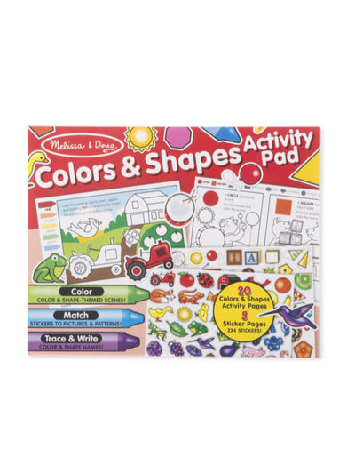 Colors & Shapes Activity Pad
