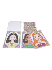 Make-a-Face Sticker Pad - Sparkling Princesses