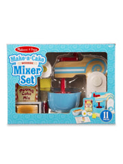Wooden Make-a-Cake Mixer Set