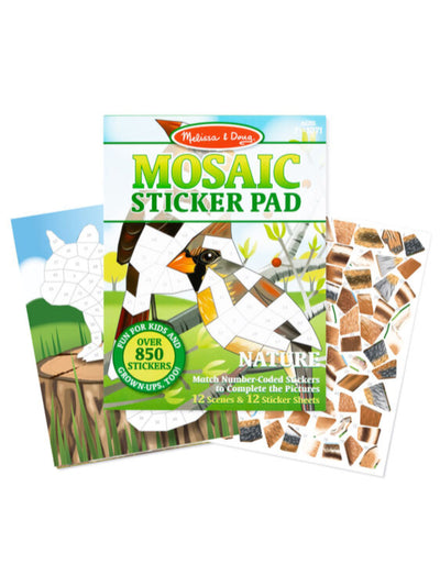 Mosaic Sticker Pad - Nature