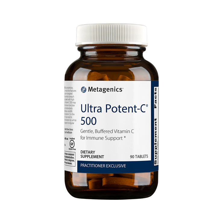 Ultra Potent-C® 500 <br>Gentle, Buffered Vitamin C for Immune Support *