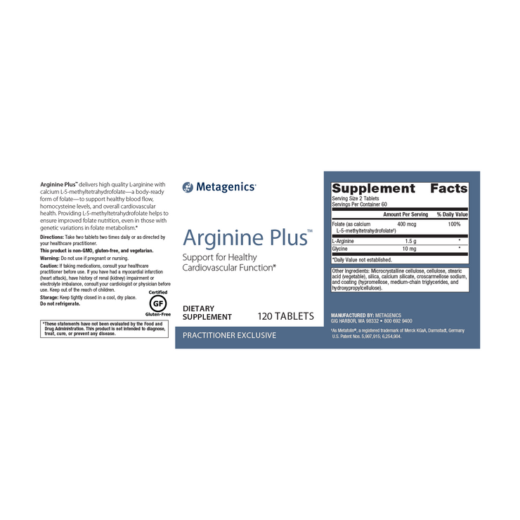 Arginine Plus™ <br>Support for Healthy Cardiovascular Function*