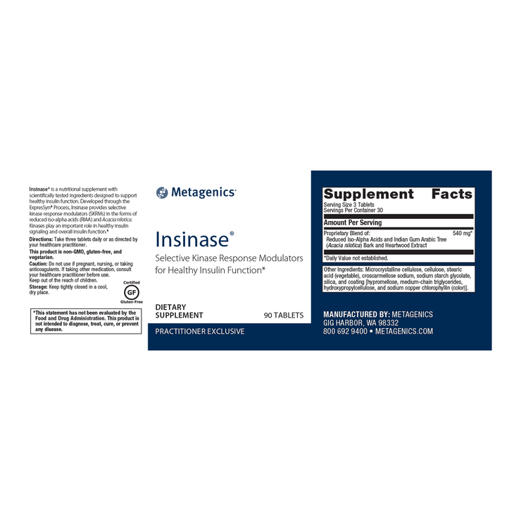 Insinase® <br>Selective Kinase Response Modulators for Healthy Insulin Function*
