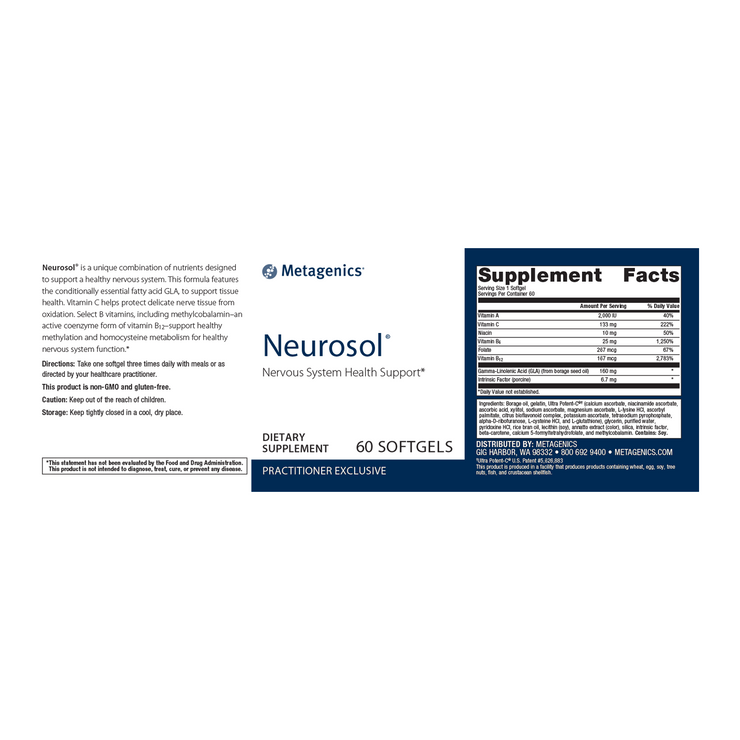 Neurosol® <br>Nervous System Health Support*