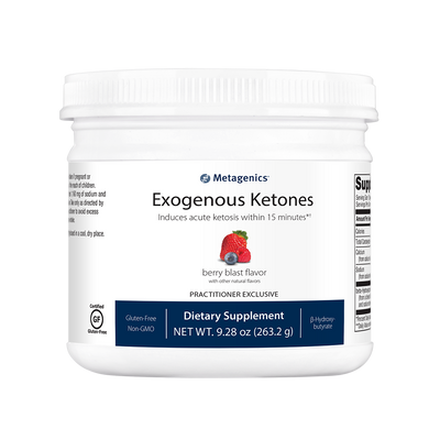 Exogenous Ketones <br>Induces acute ketosis within 15 minutes*†
