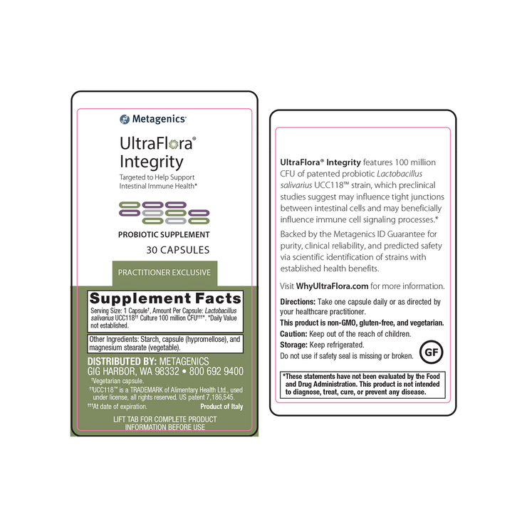 UltraFlora® Integrity <br>Targeted to Help Support Intestinal Immune Health*