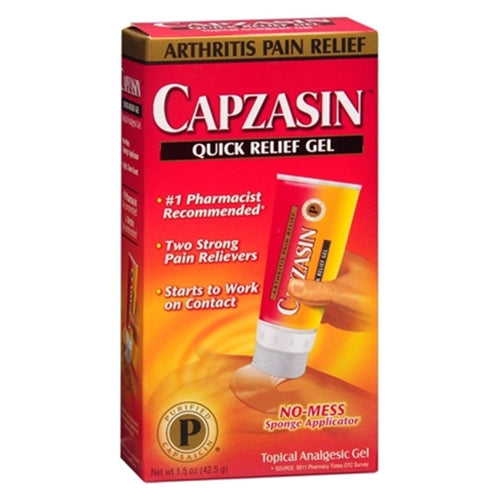 Capzasin Quick Relief Deep Penetrating Pain Relief Gel