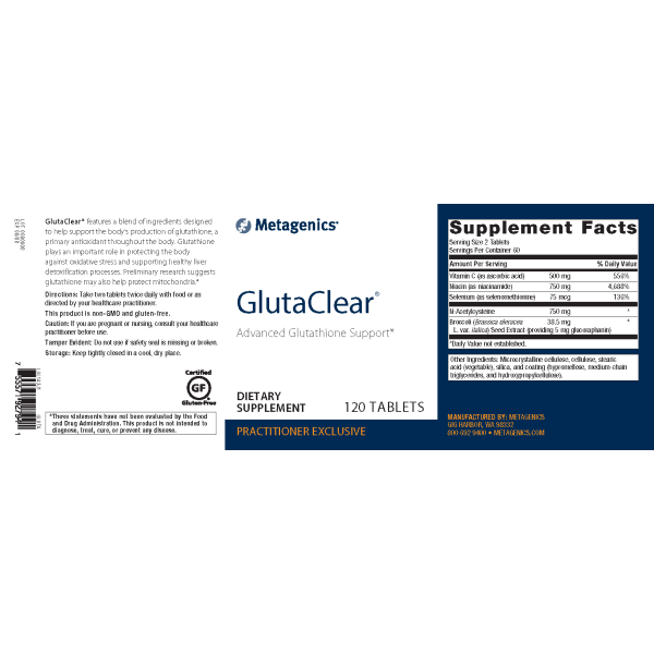 GlutaClear® <br>Advanced Glutathione Support*