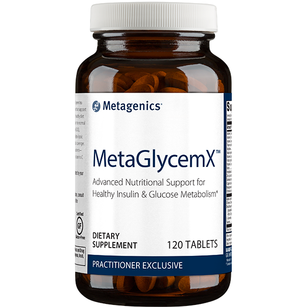 MetaGlycemX™ <br>Advanced Nutritional Support for Healthy Insulin & Glucose Metabolism*