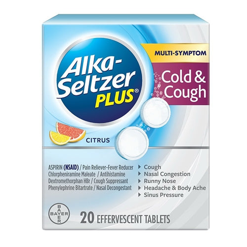Alka-Seltzer Plus Cold and Cough, Citrus