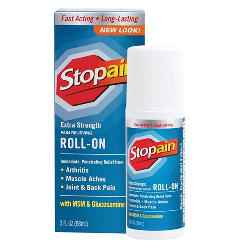 Stopain Extra Strength Pain Releving Roll-On With Msm And Glucosamine
