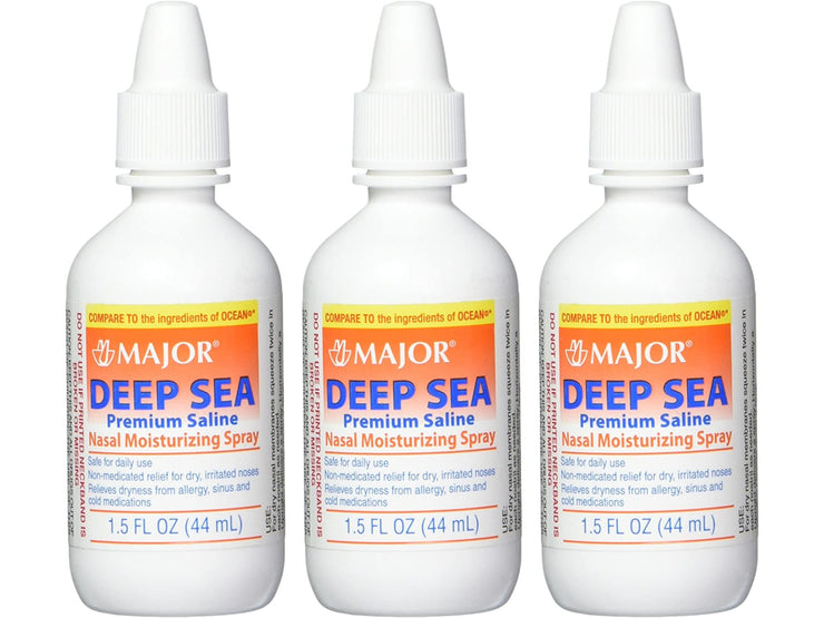 Major Pharmaceuticals Deep Sea Generic for Ocean Nasal Moisturizing Spray 1.5 Fl Oz