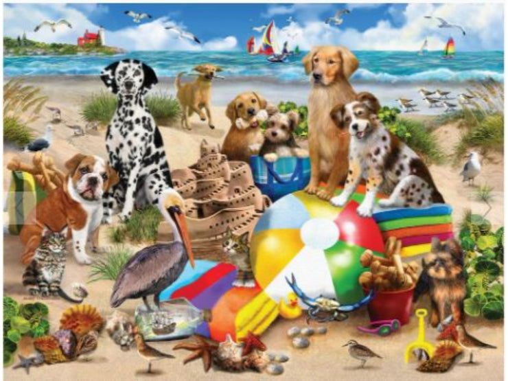 Beach Buddies (1539pz) - 550 Piece Jigsaw Puzzle