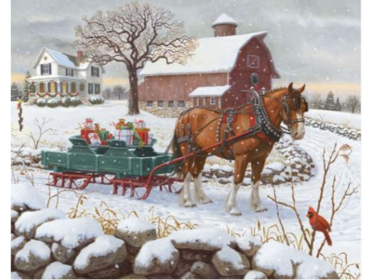 Christmas Delivery (1475pz) - 1000 Piece Jigsaw Puzzle
