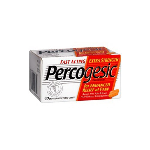 Percogesic Aspirin-Free, Pain Reliever And Fever Reducer Extra Strengt ...