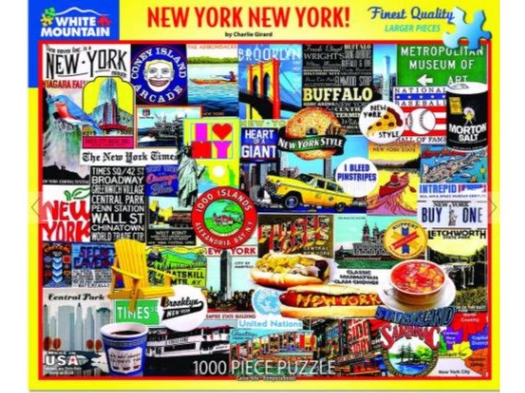 New York New York (1447pz) - 1000 Piece Jigsaw Puzzle
