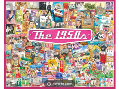 The 1950's (1536pz) - 1000 Piece Jigsaw Puzzle