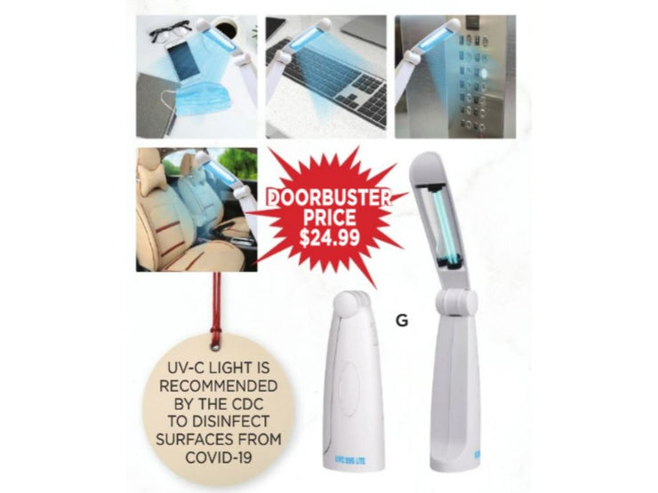 Portable UV-C Sterilizing Wand
