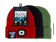 Night Scout Unisex/Mens Rechargable Beanie