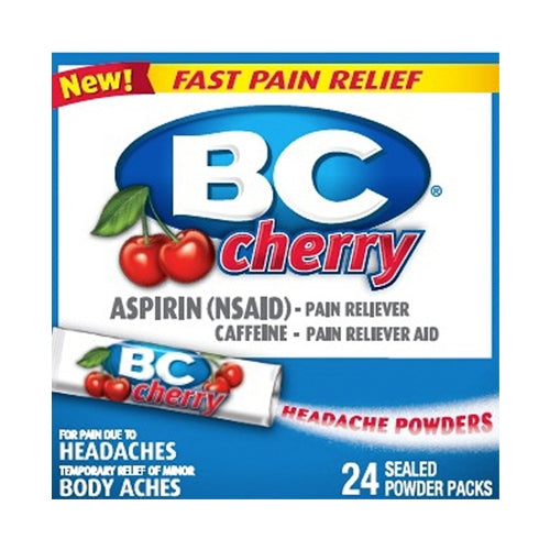 BC Headache Powder Packets - Cherry Flavored