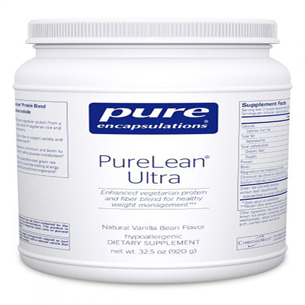 PureLean Ultra Vegetarian Protein & Fiber Blend Powder Natural Vanilla Bean