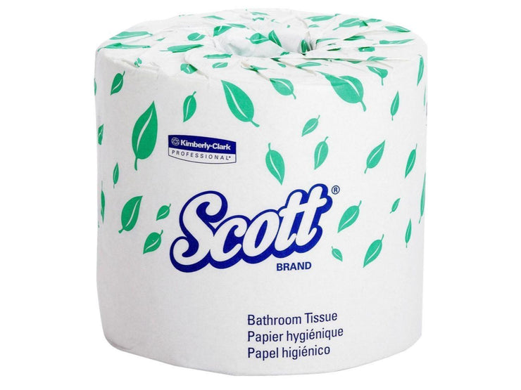 2-Ply Scott Brand Toilet Paper Roll (550 Sheets per roll)