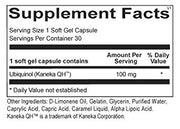 Ubiquinol 100mg