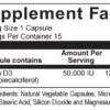 Vitamin D-3 50,000IU